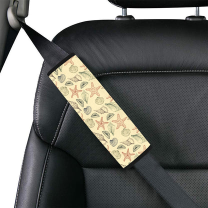 Seashell Print Design LKS305 Car Seat Belt Cover