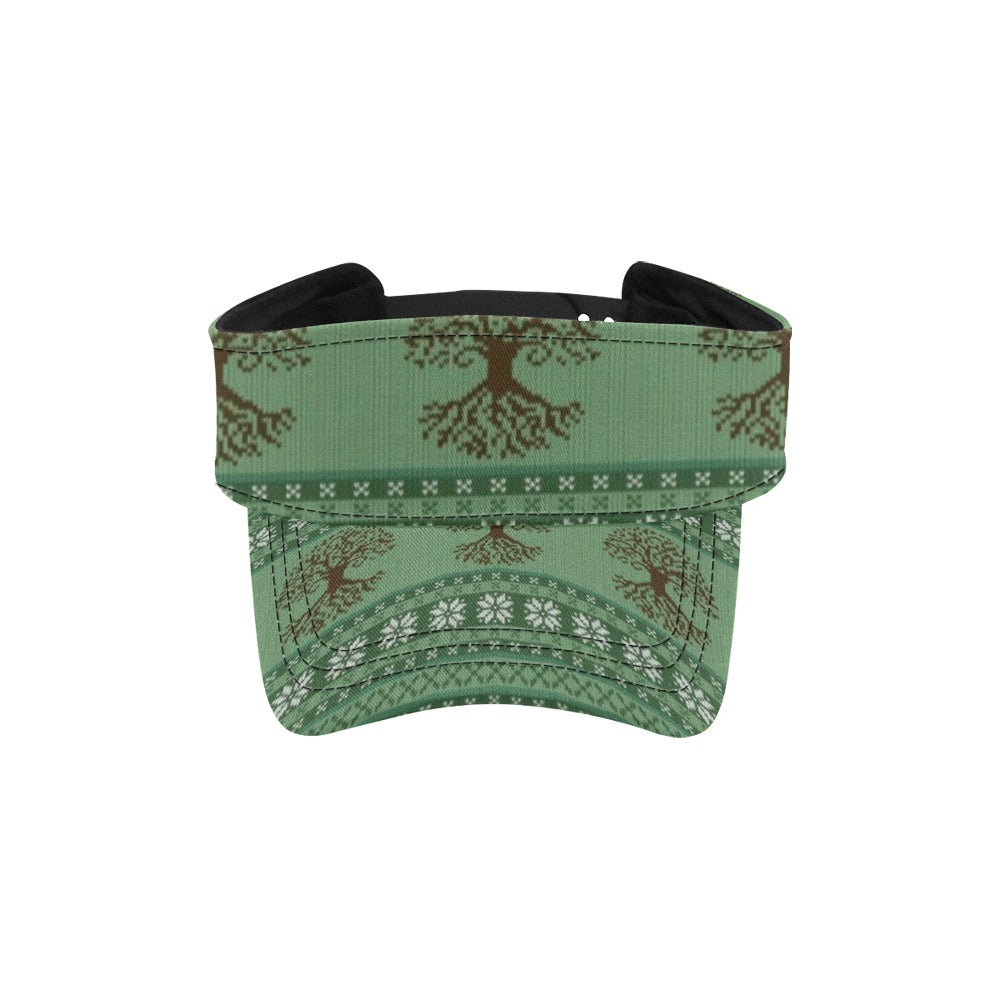 Tree Of Life Knit Style Print Design LKS301 Unisex Sun Visor