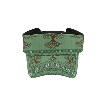 Tree Of Life Knit Style Print Design LKS301 Unisex Sun Visor