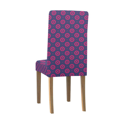 Water Lily Print Design LKS301 Dining Chair Slipcover