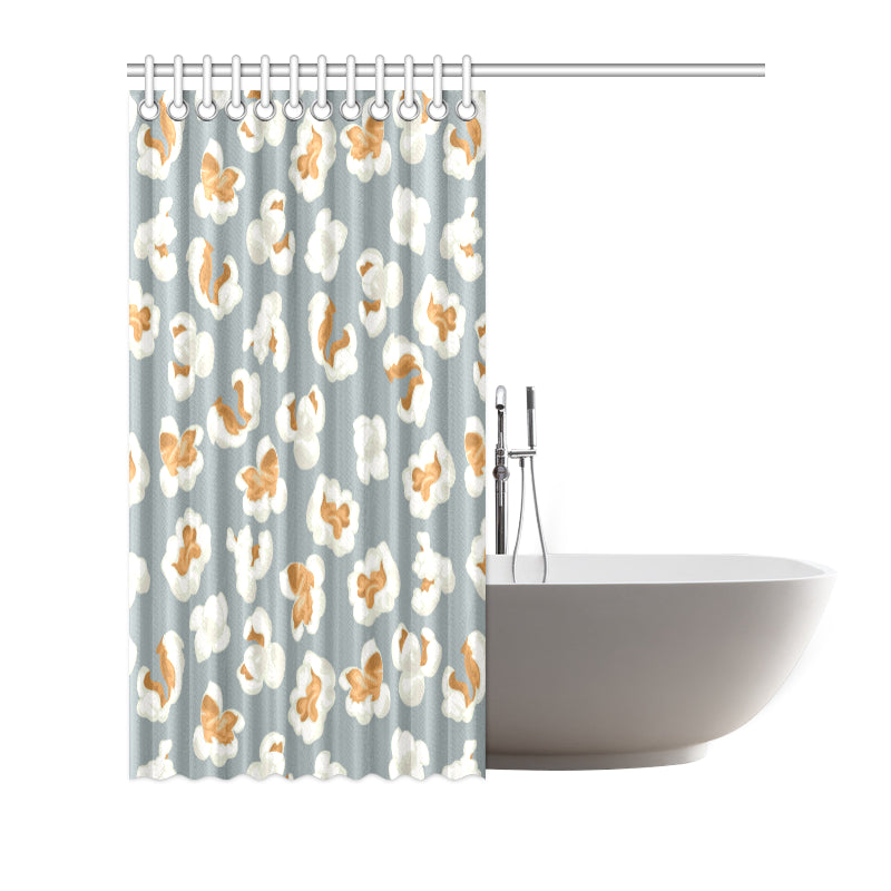 Popcorn Pattern Print Design A05 Shower Curtain