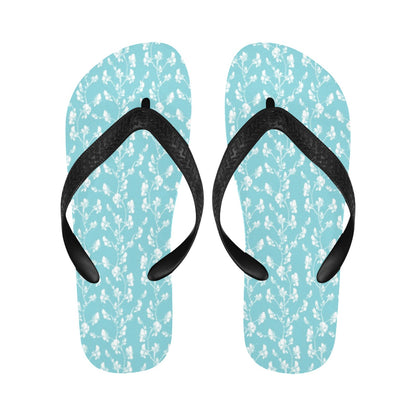 Sweet Pea Print Design LKS302 Flip Flops