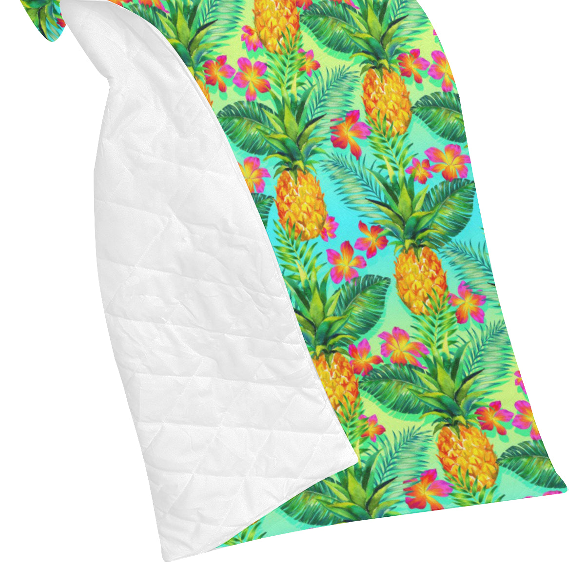 Pineapple Pattern Print Design PP010 Premium Quilt