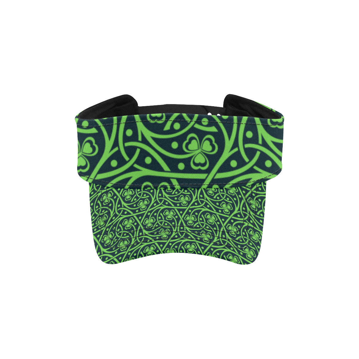 Shamrock Themed Print Unisex Sun Visor