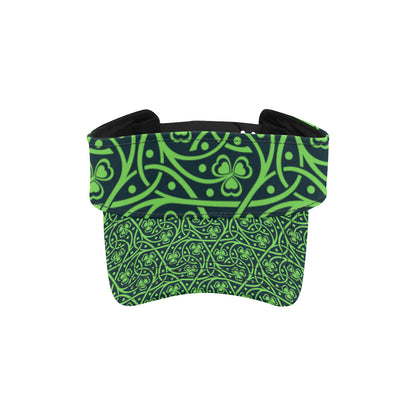 Shamrock Themed Print Unisex Sun Visor