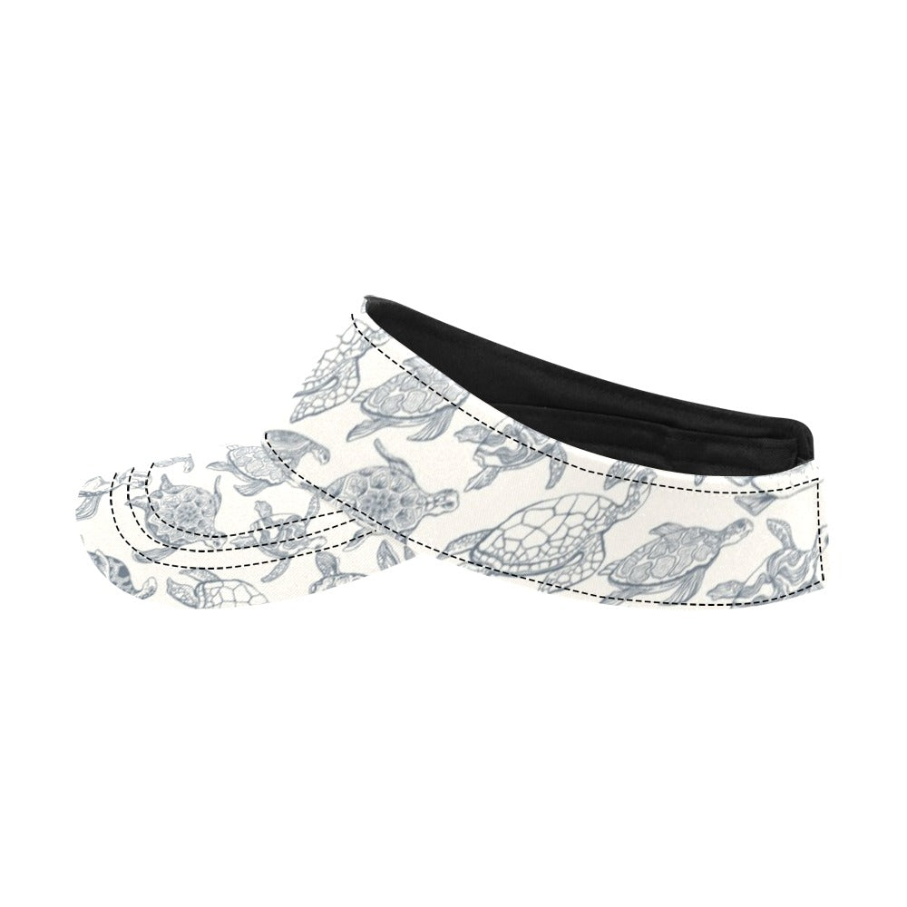 Sea Turtle Print Design LKS304 Unisex Sun Visor