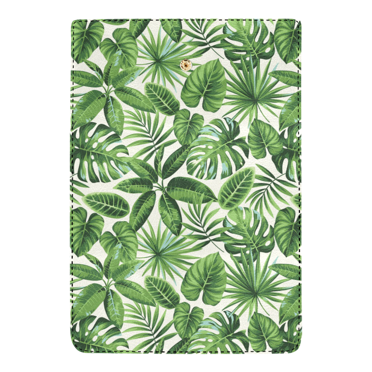 Tropical Flower Pattern Print Design TF013 Women's Trifold Wallet