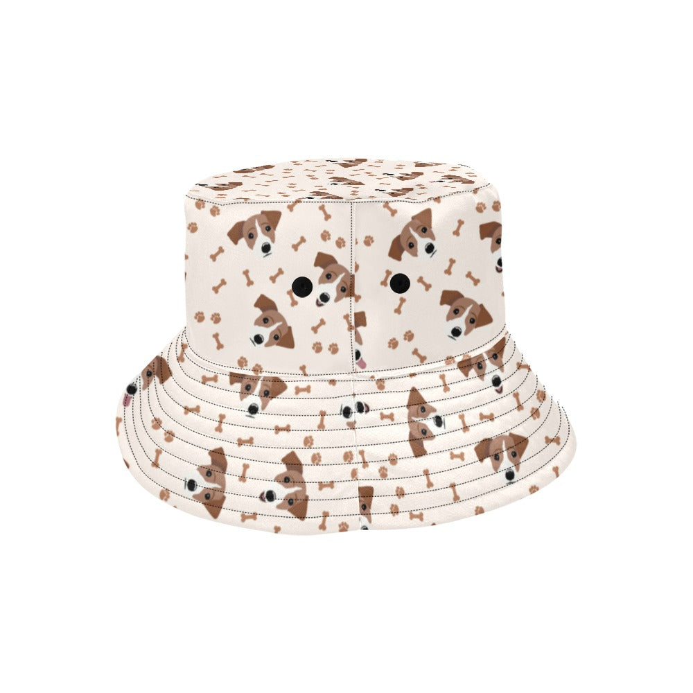 Russell Terriers Paw Print Design LKS303 Unisex Bucket Hat
