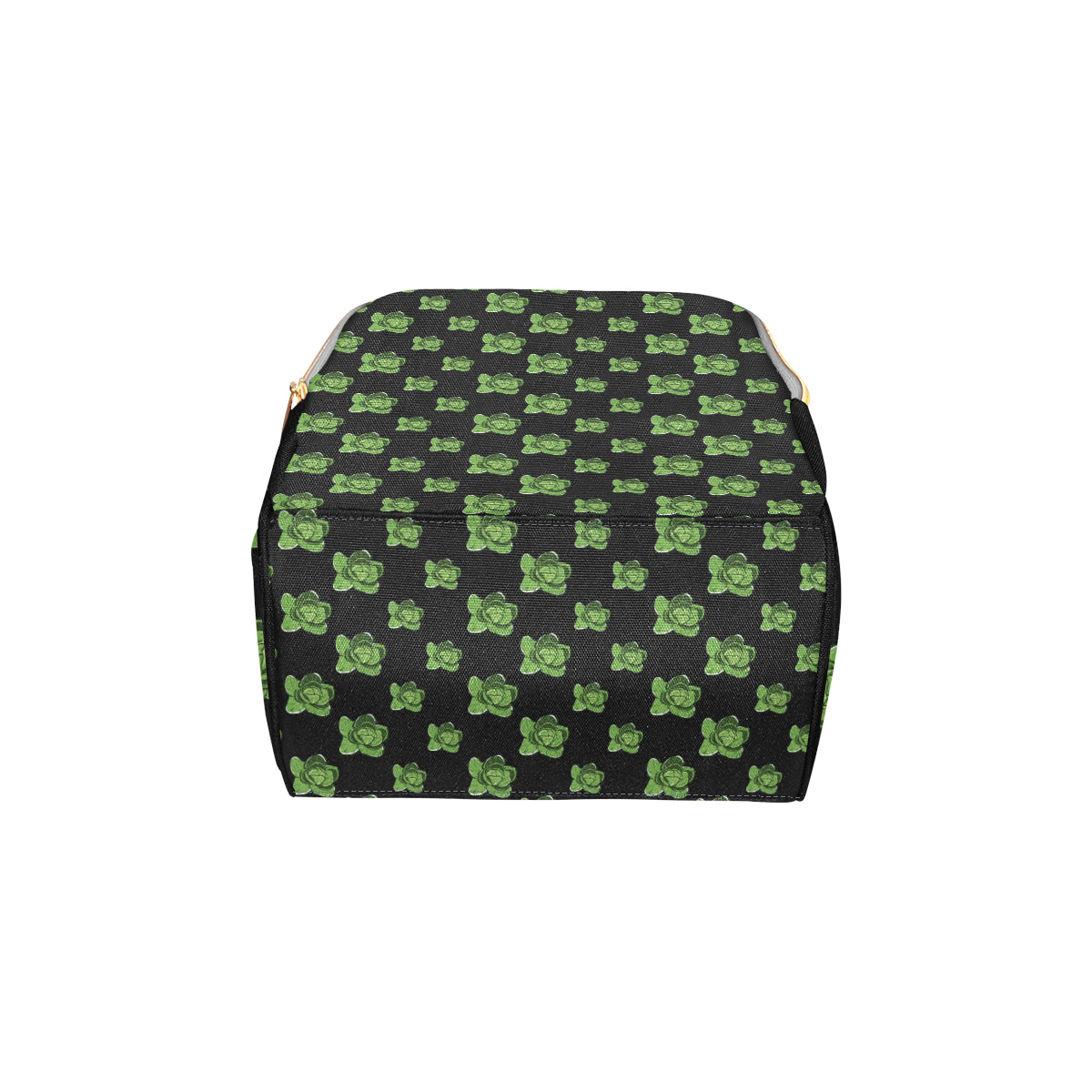 Cabbage Pattern Print Design 03 Diaper Bag Backpack