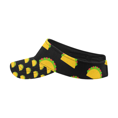 Taco Pattern Print Design TC06 Unisex Sun Visor