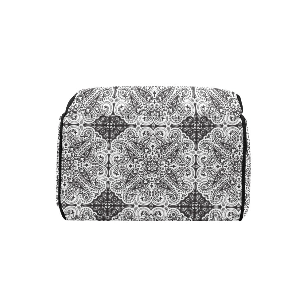 Bandana Print Design LKS309 Diaper Bag Backpack
