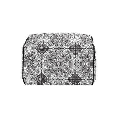 Bandana Print Design LKS309 Diaper Bag Backpack