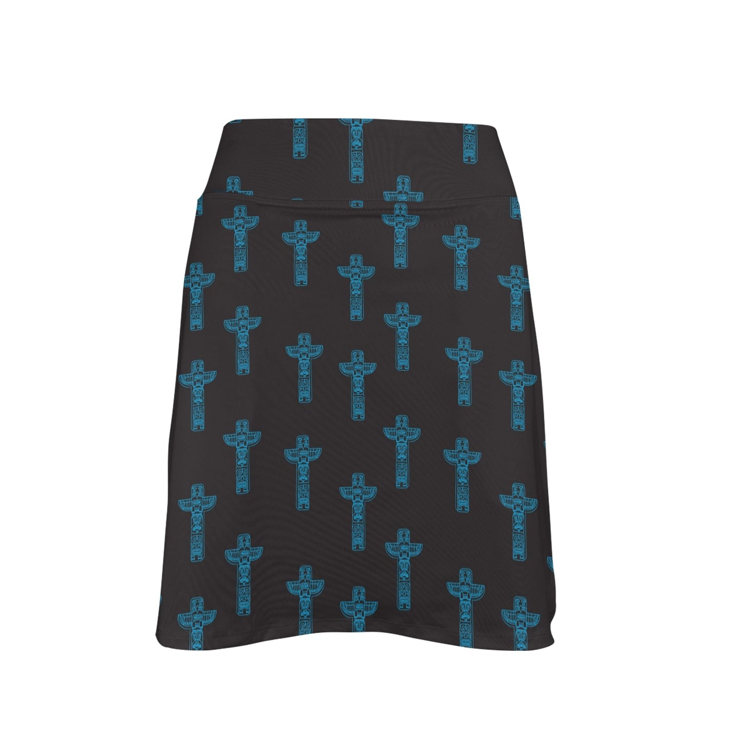 Totem Print Design LKS304 17" Golf & Pickleball Skort with Pockets
