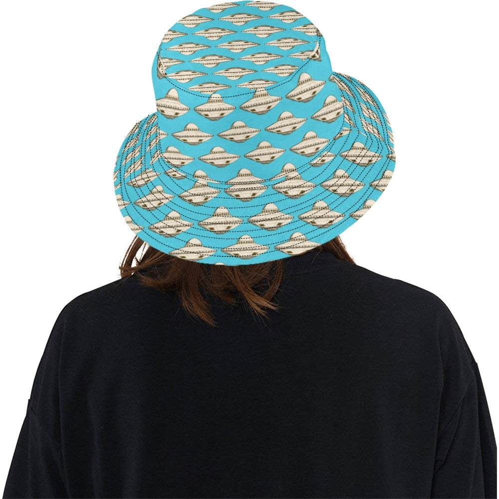 UFO Print Design LKS301 Unisex Bucket Hat