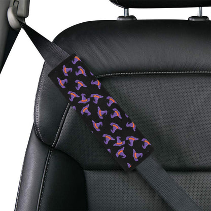 Witch Hat Print Design LKS304 Car Seat Belt Cover