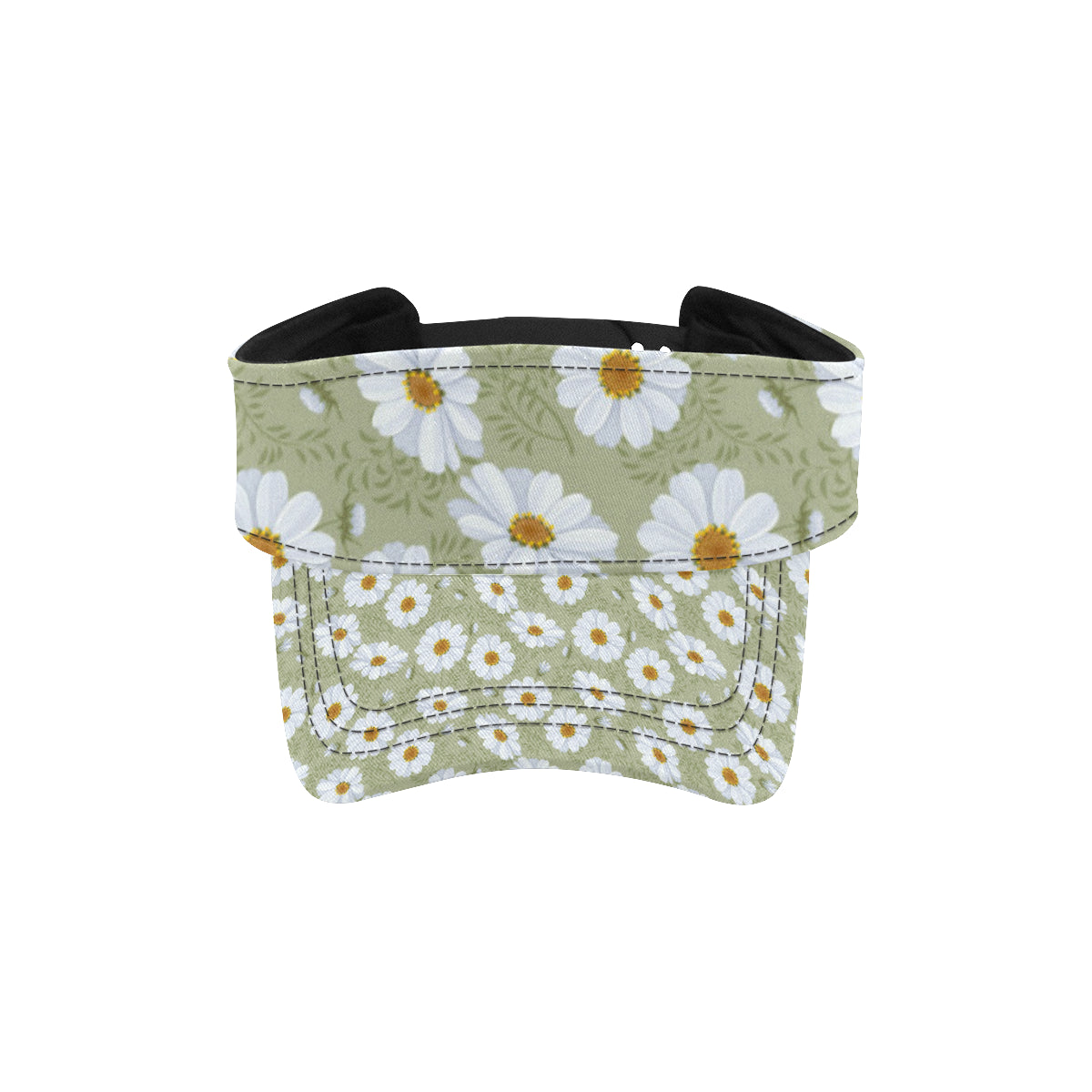 Daisy Yellow Print Pattern Unisex Sun Visor