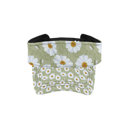 Daisy Yellow Print Pattern Unisex Sun Visor