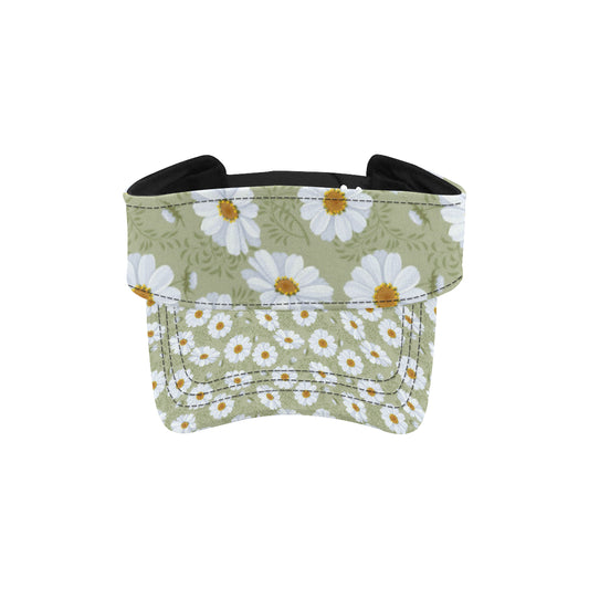 Daisy Yellow Print Pattern Unisex Sun Visor