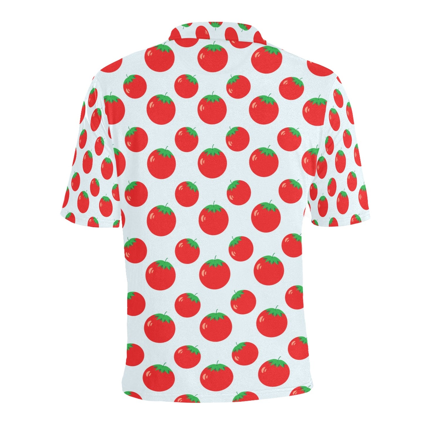 Tomato Print Design LKS307 Men Polo Shirt