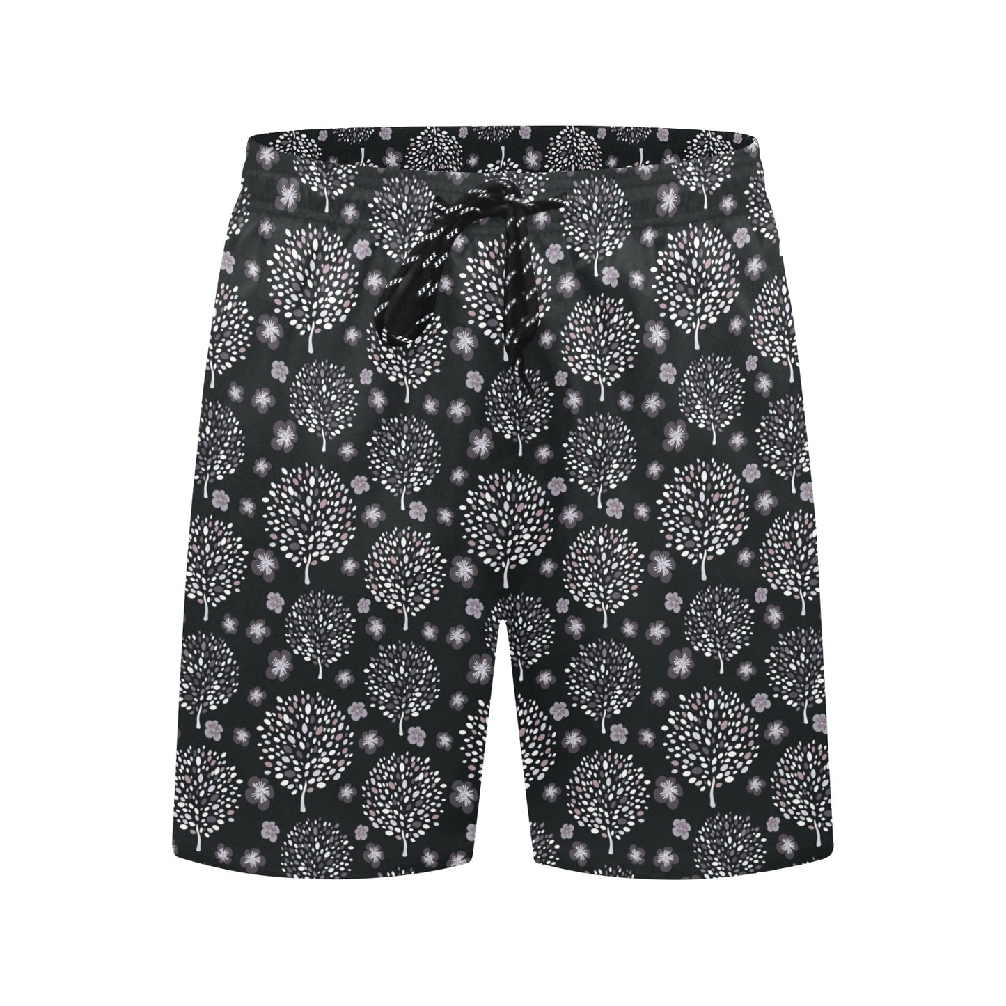 Tree Of Life Print Design LKS304 Men's Swim Trunks Beach Shorts