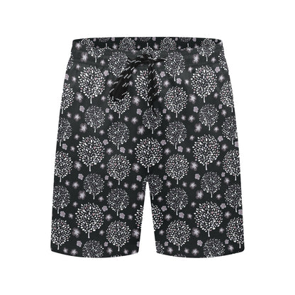 Tree Of Life Print Design LKS304 Men's Swim Trunks Beach Shorts