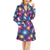 Firework Colorful Print Design LKS301 Women's Fleece Robe