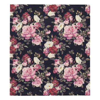 Rose Pattern Premium Quilt