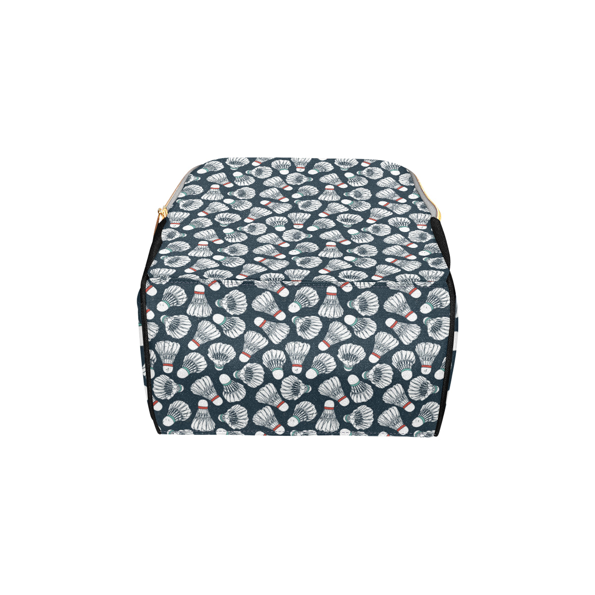 Badminton Ball Pattern Print Design 01 Diaper Bag Backpack