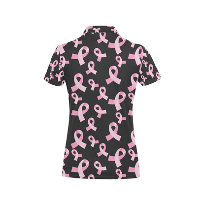 Breast Cancer Awareness Design Women's Polo Shirt