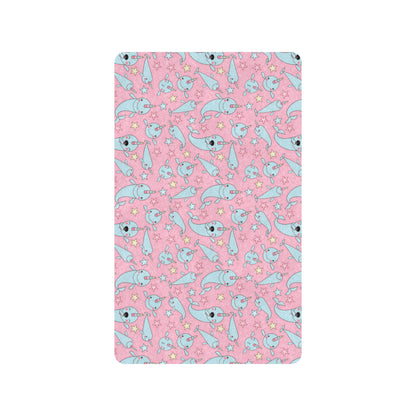 Narwhal Cartoon Cute Print Rubber Doormat