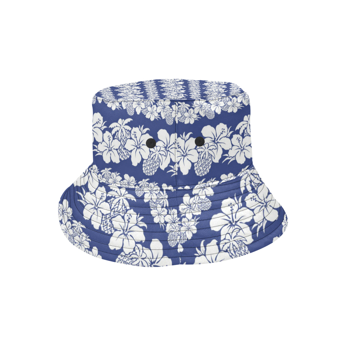 Hawaiian Themed Pattern Print Design H07 Unisex Bucket Hat