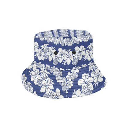 Hawaiian Themed Pattern Print Design H07 Unisex Bucket Hat