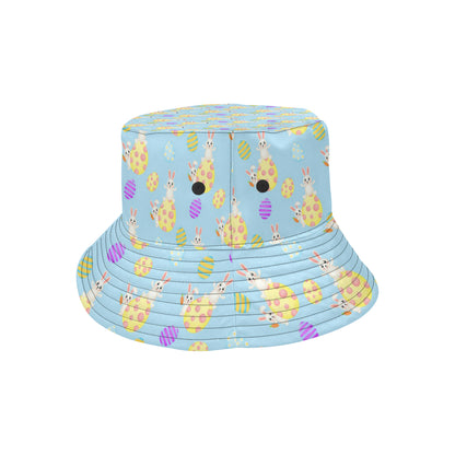 Easter Eggs Pattern Print Design RB015 Unisex Bucket Hat