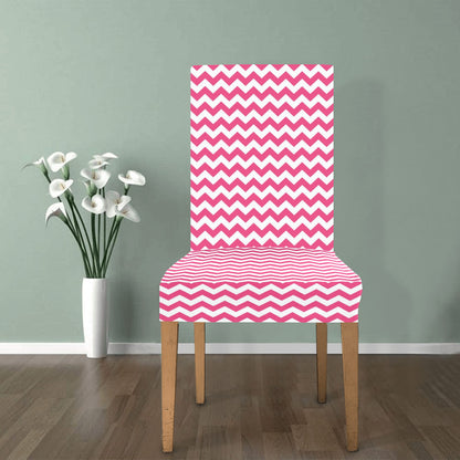 Chevron Print Design LKS402 Dining Chair Slipcover