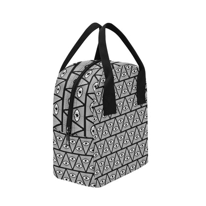 Third Eye Pattern Print Design LKS304 Insulated Lunch Bag