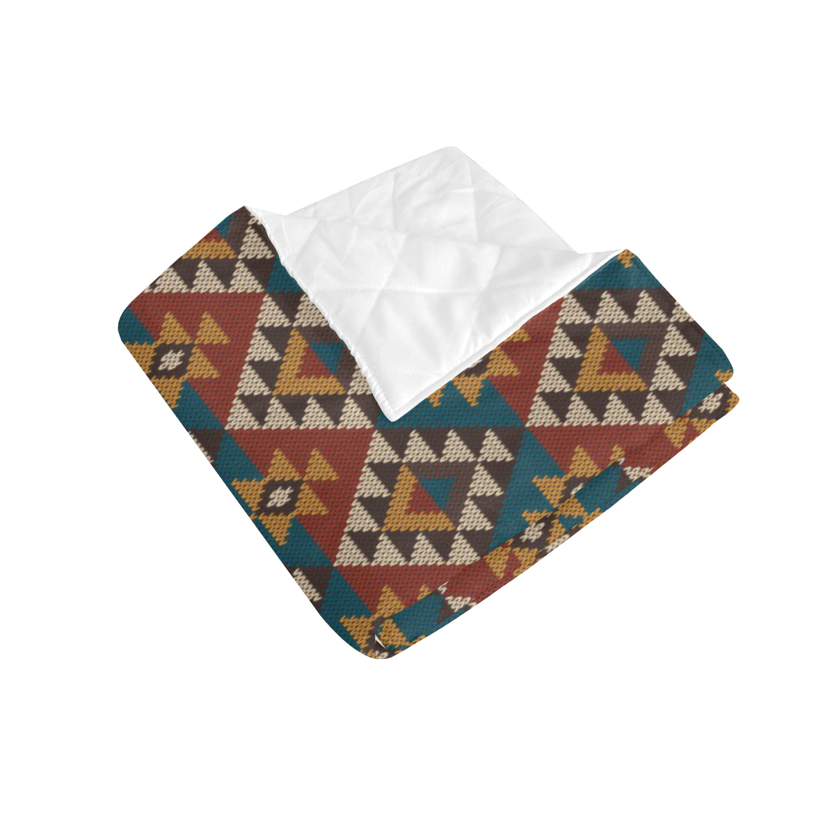 Knit Aztec Tribal Premium Quilt