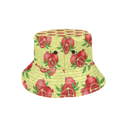 Pomegranate Pattern Print Design PG07 Unisex Bucket Hat