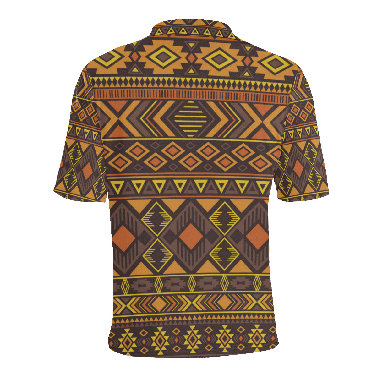 Navajo Pattern Print Design A06 Men Polo Shirt
