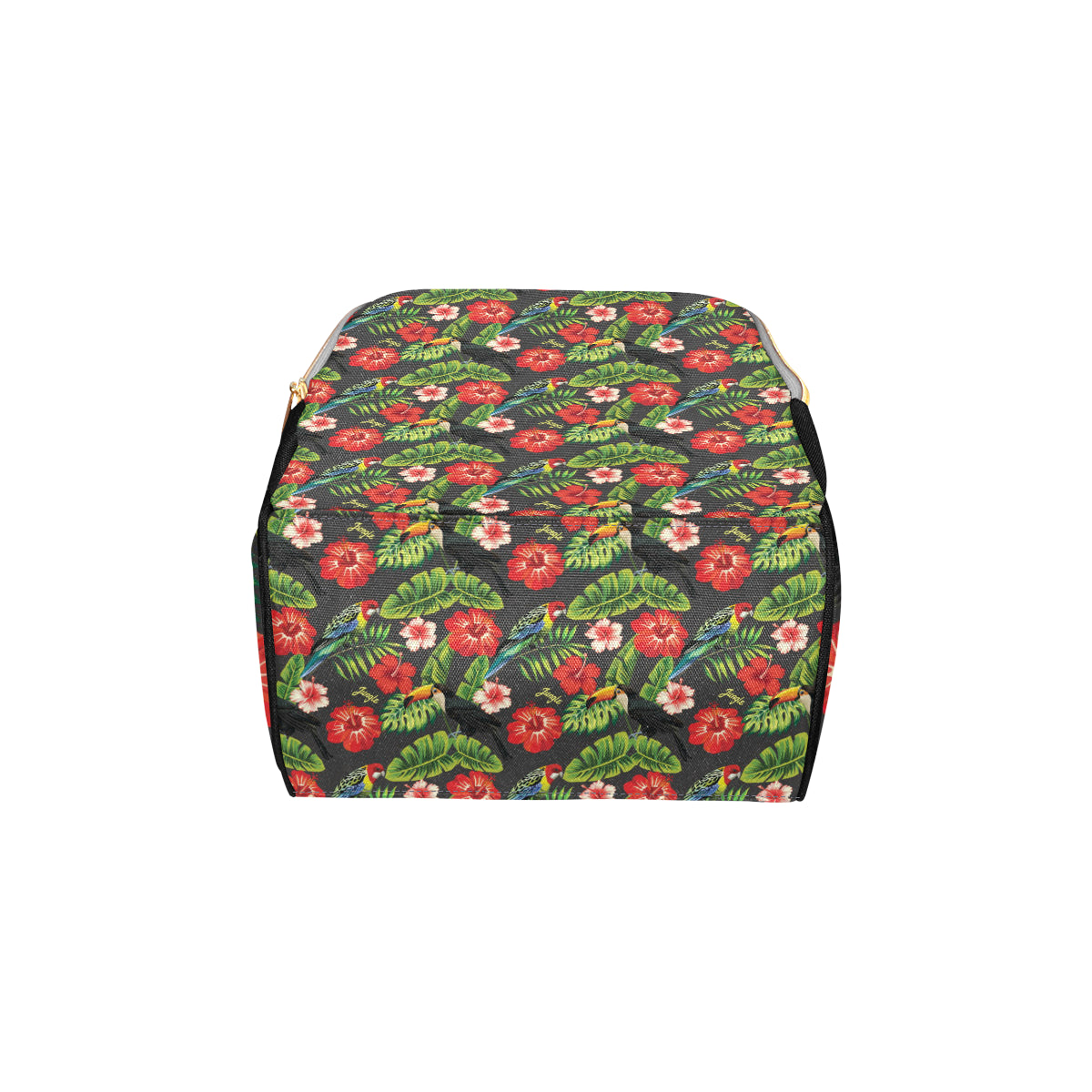 Tropical Flower Pattern Print Design TF04 Diaper Bag Backpack