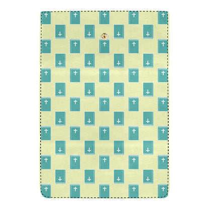 Bible Pattern Print Design 04 Women's Trifold Wallet