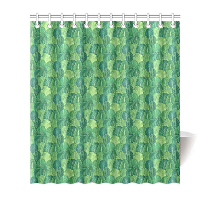 Cabbage Pattern Print Design 02 Shower Curtain