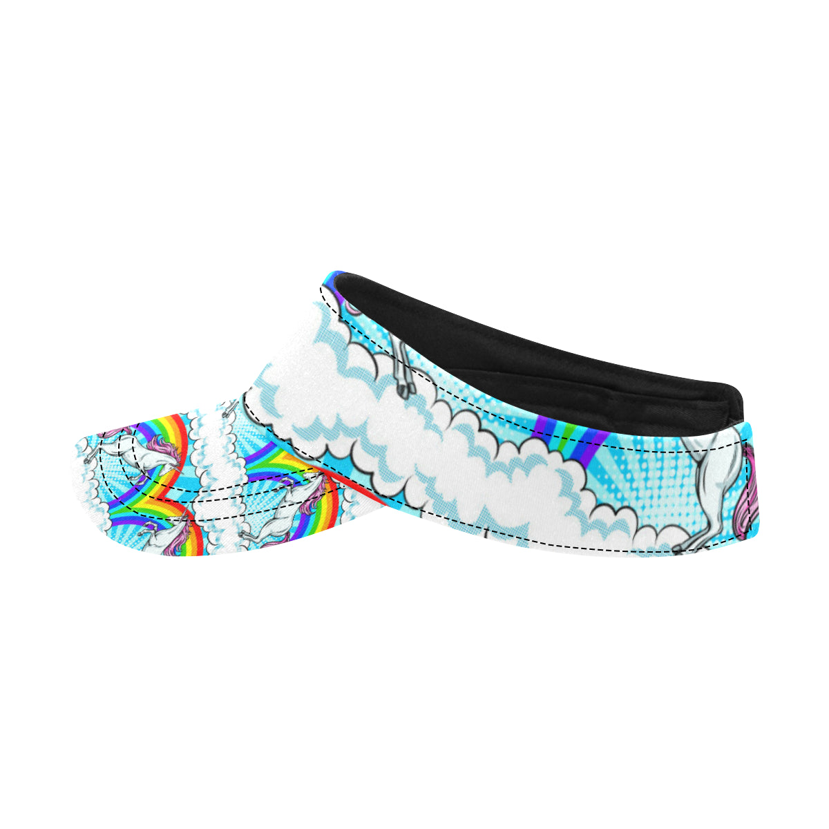 Unicorn Rainbow Unisex Sun Visor