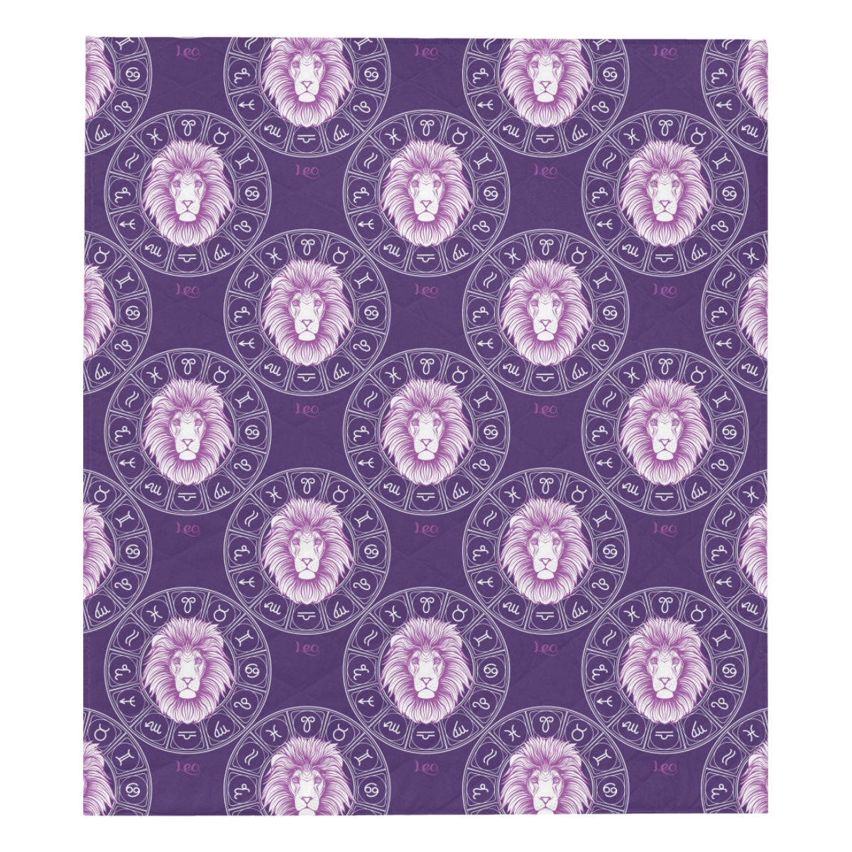 Leo Pattern Print Design 04 Premium Quilt