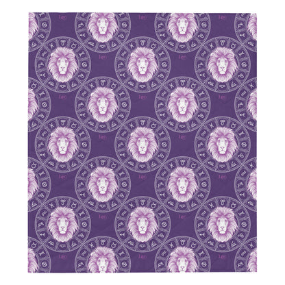 Leo Pattern Print Design 04 Premium Quilt