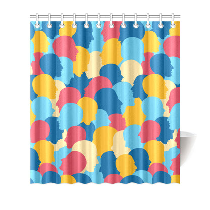 Psychology Pattern Print Design A02 Shower Curtain