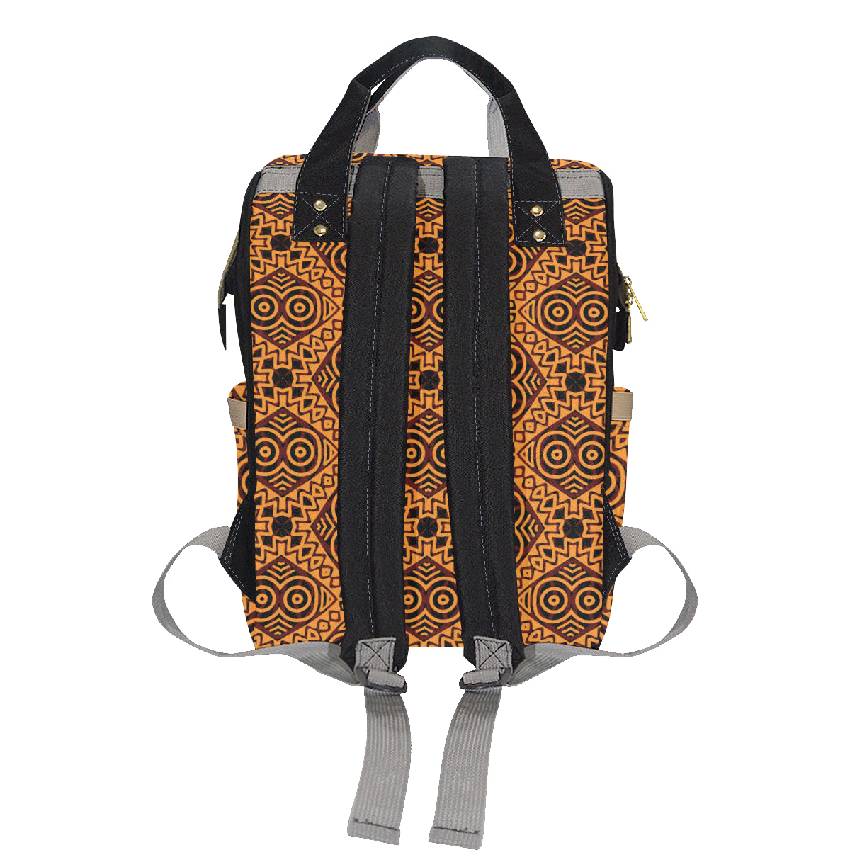 African Pattern Print Design 05 Diaper Bag Backpack