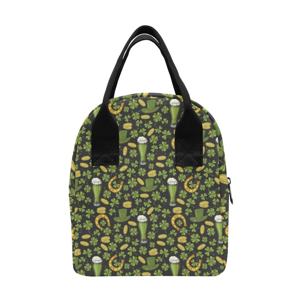 St Patricks Day Print Design LKS307 Insulated Lunch Bag