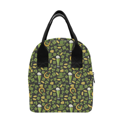 St Patricks Day Print Design LKS307 Insulated Lunch Bag