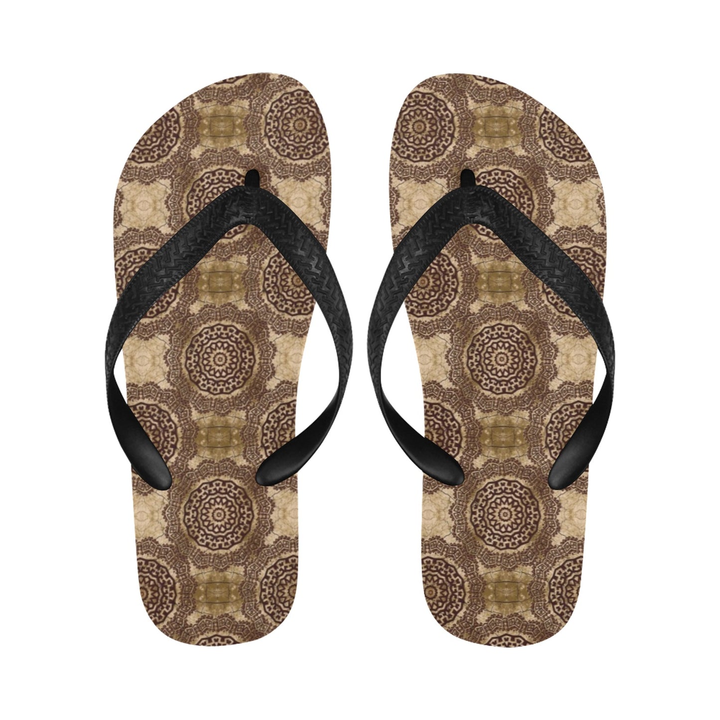 Ancient Greek Symbol Print Design LKS309 Flip Flops