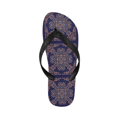 Bandana Print Design LKS3012 Flip Flops